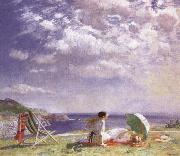 Laura Knight Wind and Sun oil painting